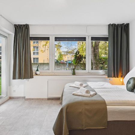 1 Zi. Wohnung, 34M², Parken, Messe Dus دوسبرغ المظهر الخارجي الصورة