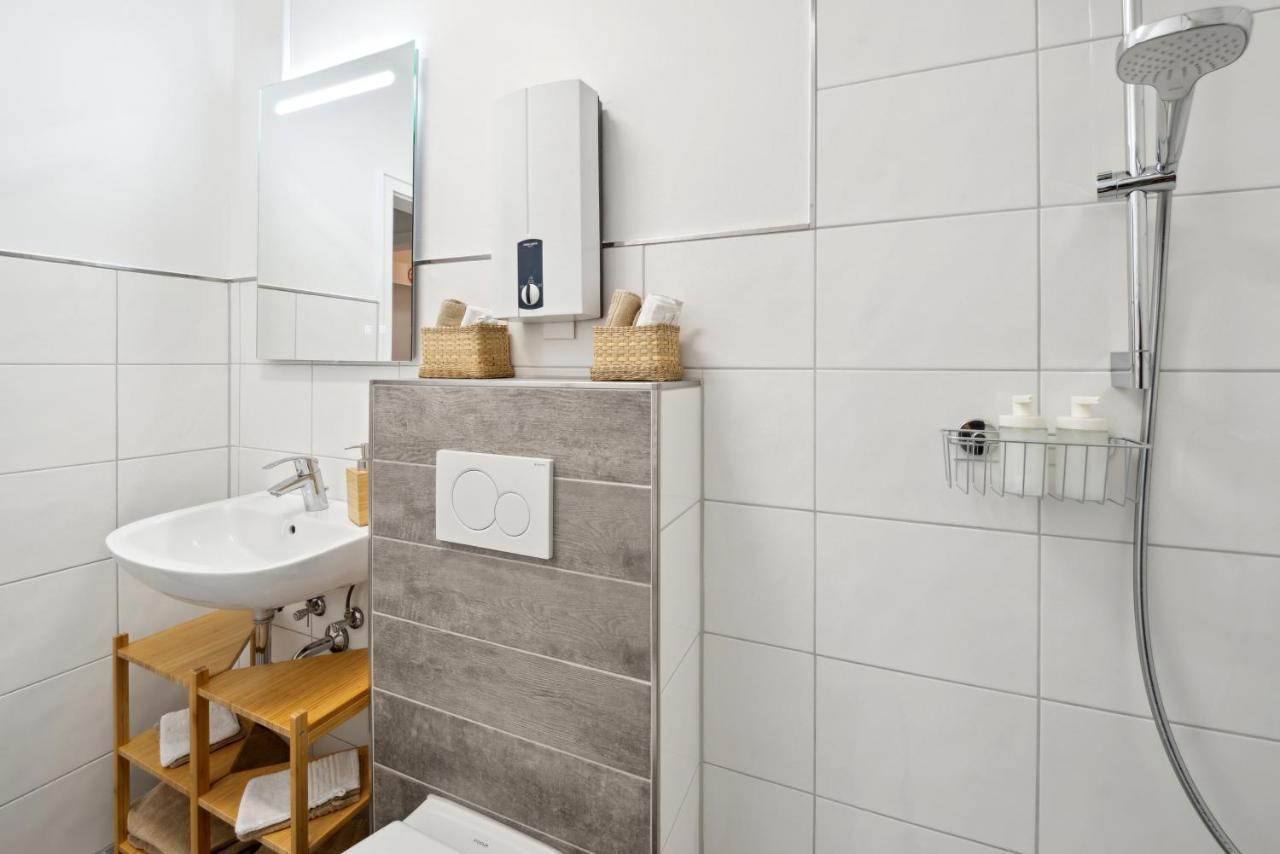 1 Zi. Wohnung, 34M², Parken, Messe Dus دوسبرغ المظهر الخارجي الصورة