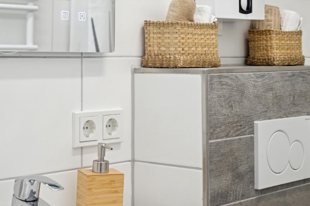 1 Zi. Wohnung, 34M², Parken, Messe Dus دوسبرغ المظهر الخارجي الصورة