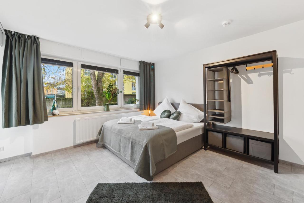 1 Zi. Wohnung, 34M², Parken, Messe Dus دوسبرغ المظهر الخارجي الصورة